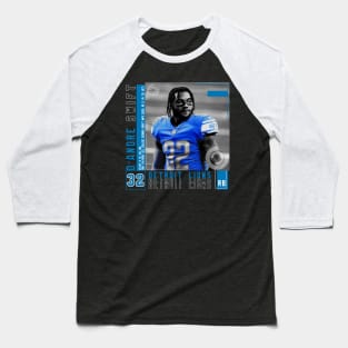 D'andre Swift Paper Poster Baseball T-Shirt